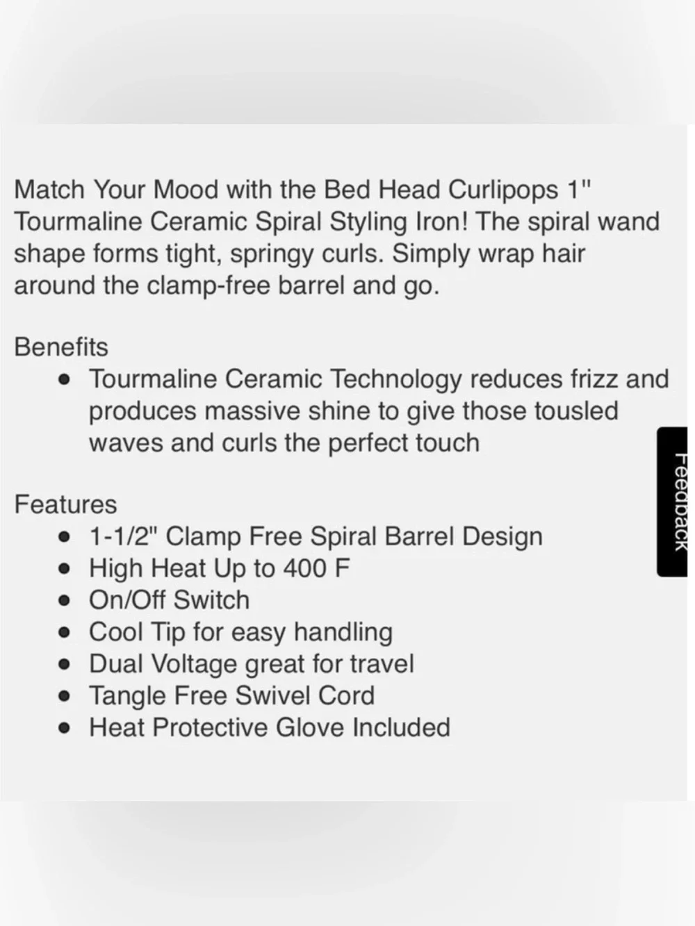 BedHead Curl Pops Wand